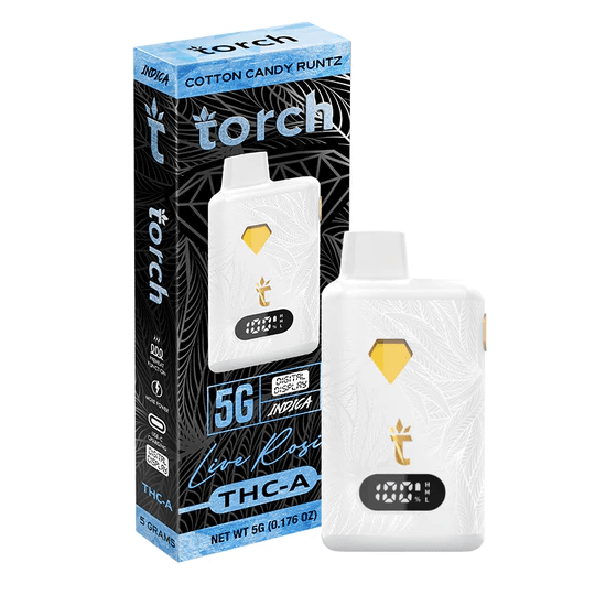 TORCH LIVE ROSIN THC-A 5G DISPOSABLE VAPE