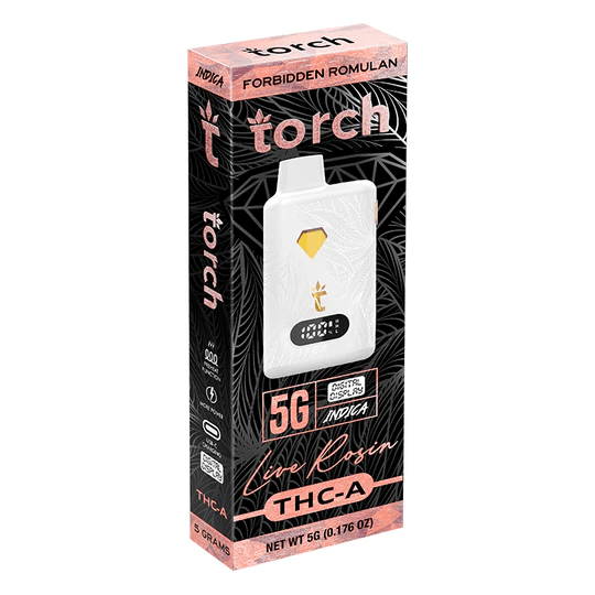 TORCH LIVE ROSIN THC-A 5G DISPOSABLE VAPE 3-PACK