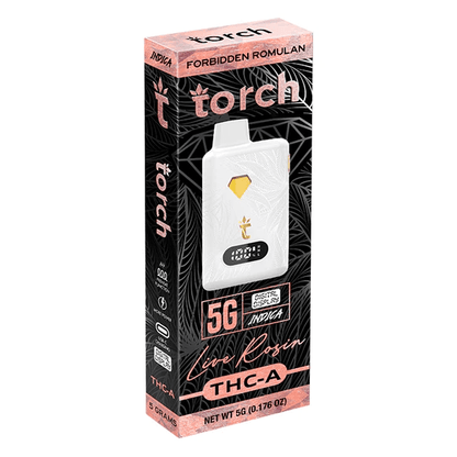 TORCH LIVE ROSIN THC-A 5G DISPOSABLE VAPE 3-PACK