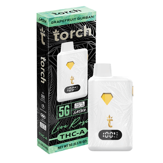 TORCH LIVE ROSIN THC-A 5G DISPOSABLE VAPE 3-PACK