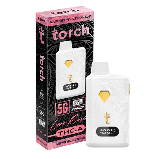 TORCH LIVE ROSIN THC-A 5G DISPOSABLE VAPE 3-PACK