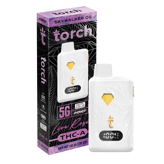 TORCH LIVE ROSIN THC-A 5G DISPOSABLE VAPE 3-PACK