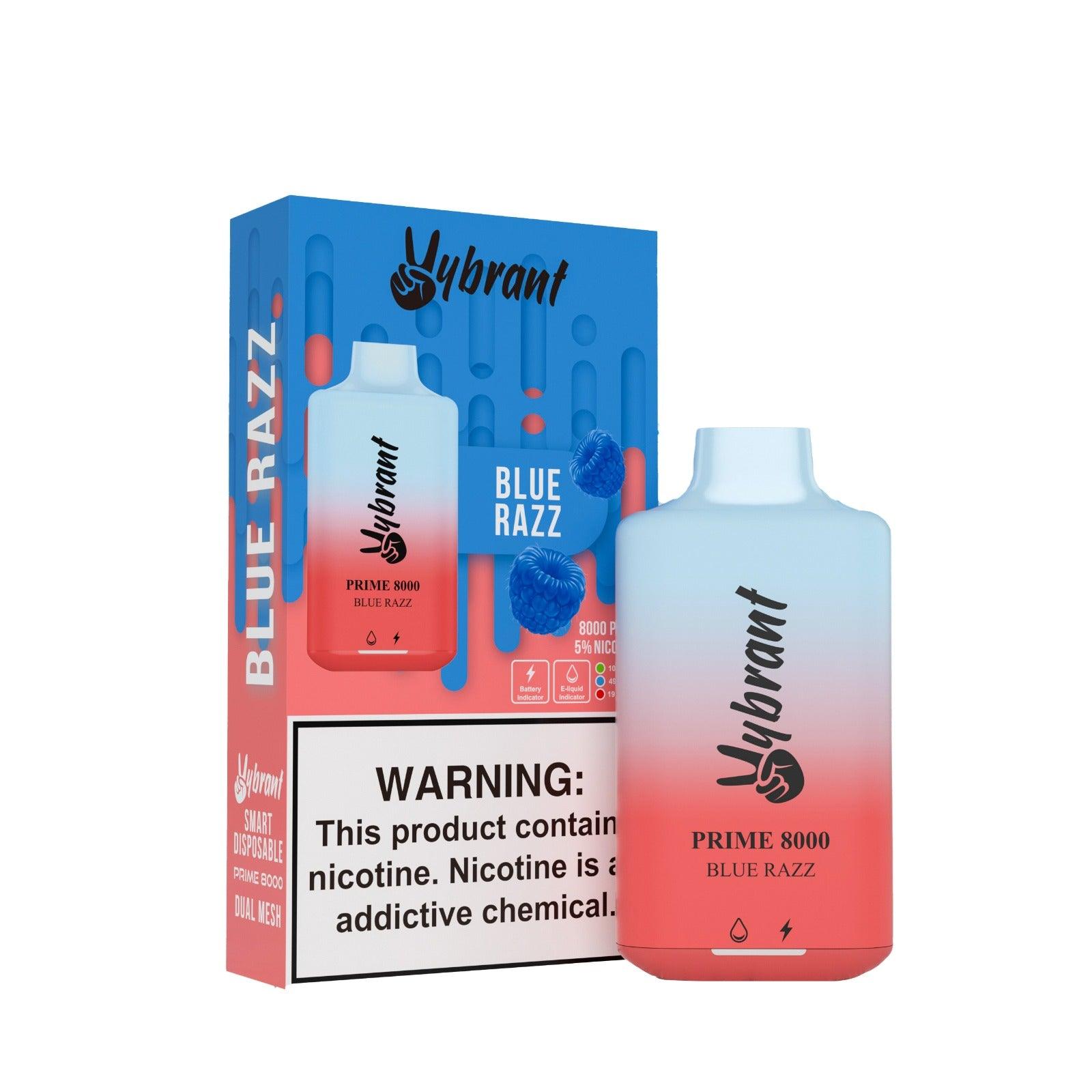 VYBRANT PRIME 8000 DISPOSABLE VAPE 1-PACK - VYBRANT - VAPE MANIA - 