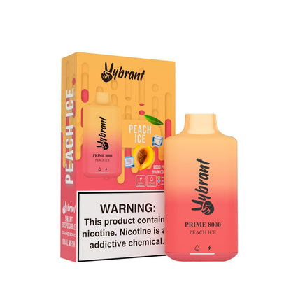 VYBRANT PRIME 8000 DISPOSABLE VAPE 1-PACK - VYBRANT - VAPE MANIA - 