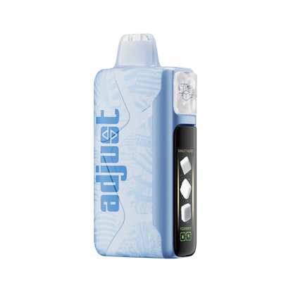 Adjust MySweet 40K Vape flavor Blue Razz B-Pop with tangy blue raspberry and candy-like sweetness.