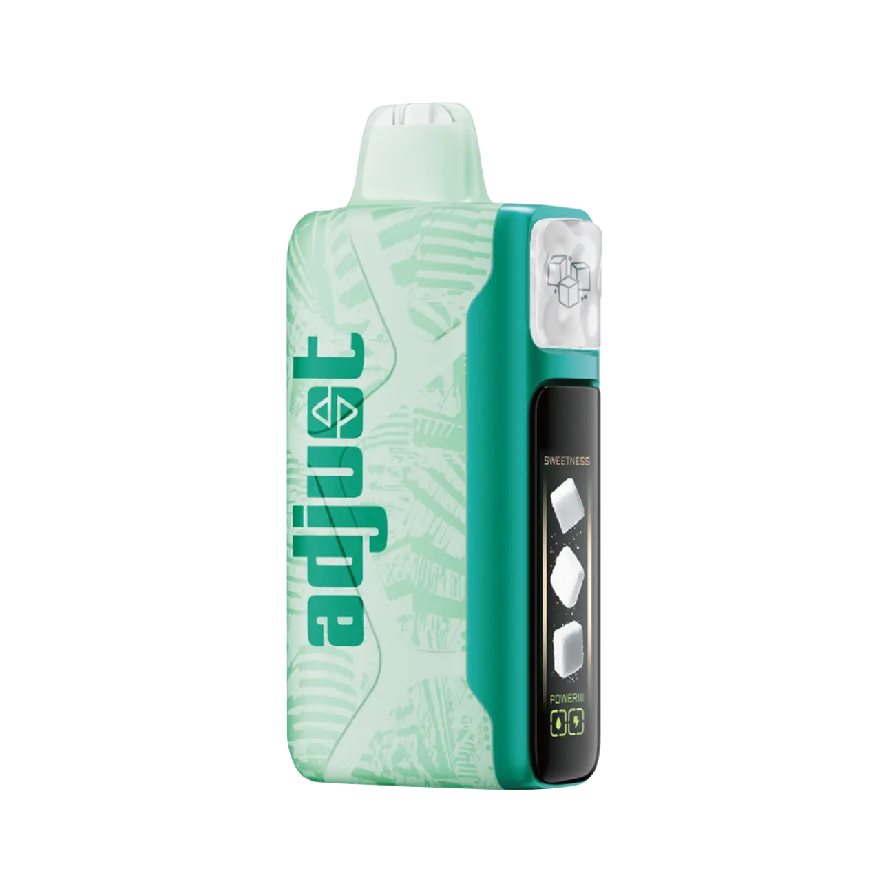 Adjust MySweet 40K disposable vape flavor Wintergreen Savers with a cool, minty wintergreen freshness and a sweet finish.