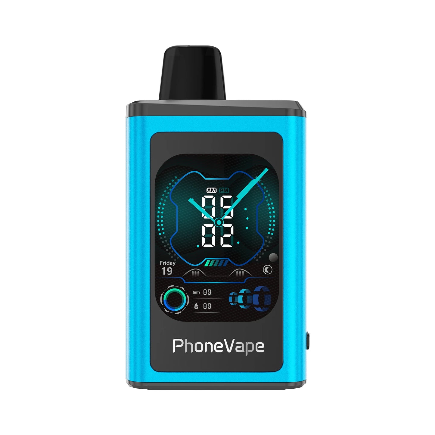 NJR PhoneVape Disposable 30K Blue Razz Ice combines the tangy flavor of blue raspberry with a cooling icy hit, making it a popular option in NJR PhoneVape Disposable 30K flavors.