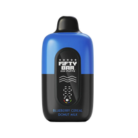 Blueberry Cereal Donut Milk flavor in Fifty Bar V2 20K Disposable – sweet blend of blueberry cereal and creamy milk in Fifty Bar vape.