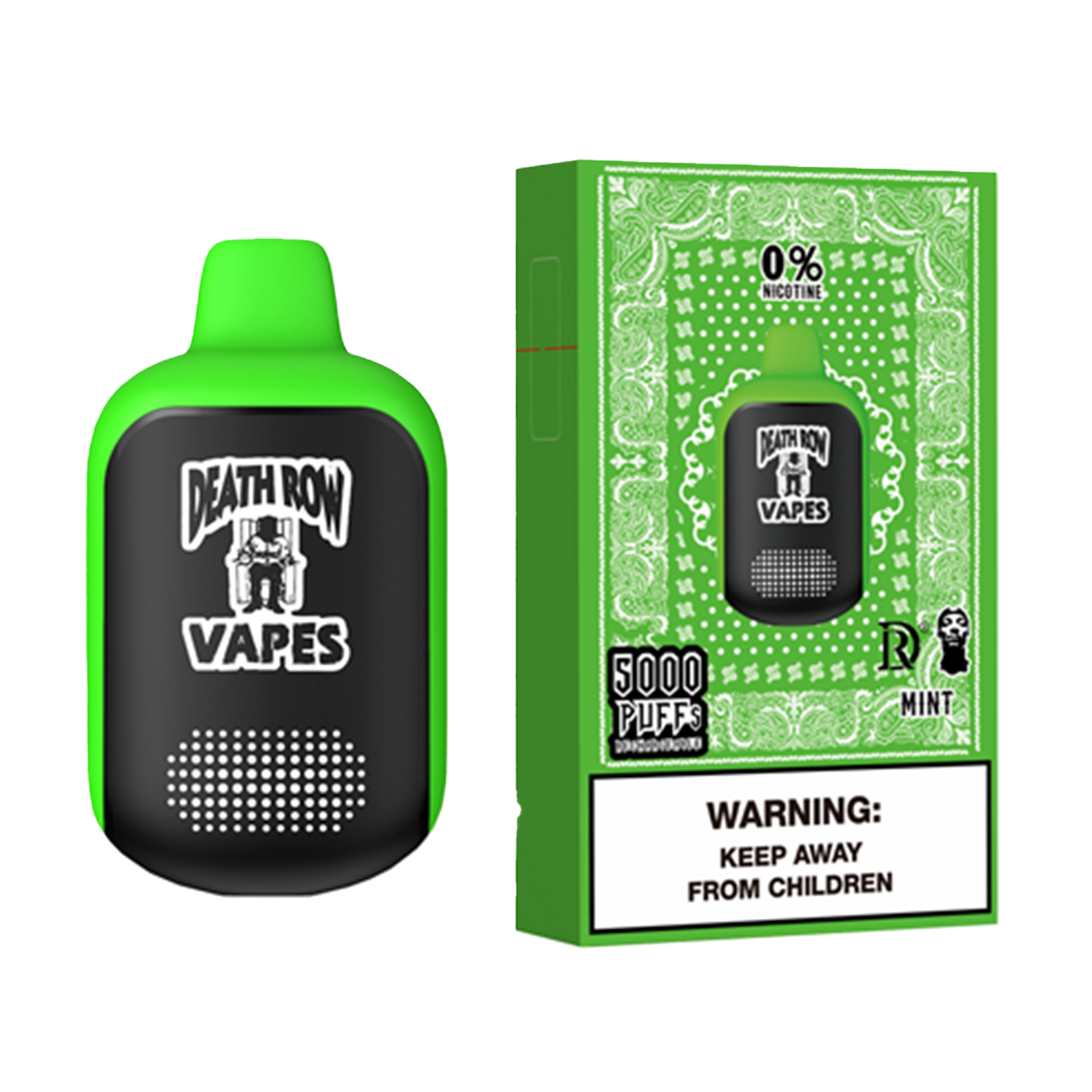 Death Row 5000 0% – Nicotine-Free Disposable Vape