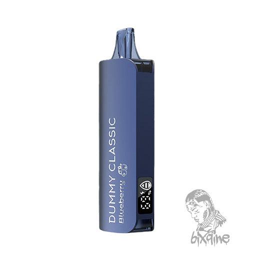 Blue Dummy Vapes Classic 8000 vape pen featuring a black mouthpiece
