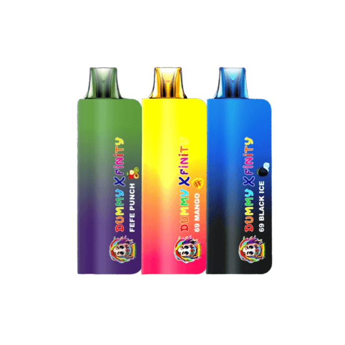 DUMMY VAPES XFINITY 6900 DISPOSABLE VAPE 3-PACK