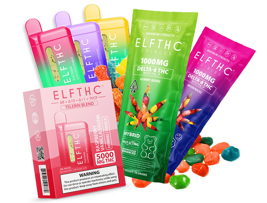 ELF THC 5000 BLEND 5G DISPOSABLE VAPE 3-PACK - ELFBARZ - [ELF_BAR] - [EB_DESIGN]