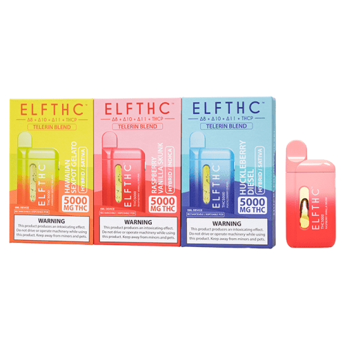 ELF THC 5000 BLEND 5G DISPOSABLE VAPE 3-PACK - ELFBARZ - [ELF_BAR] - [EB_DESIGN]