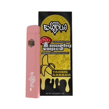 Exodus - Amanita Mushy Disposable 2.2G Tangie Banana flavor, tropical Exodus Mushy Disposable mix.