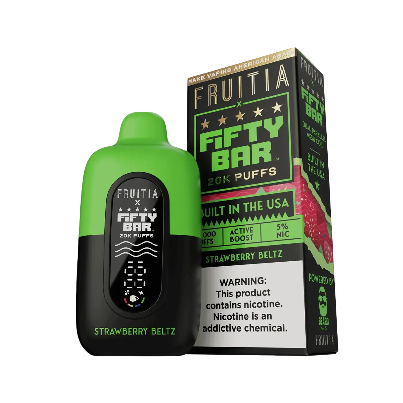 Fifty Bar X Fruitia 20K Disposable Vape | 20,000 Puffs Vape Mania Fifty Bar X Fruitia 20K Disposable Vape | 20,000 Puffs Vape Mania