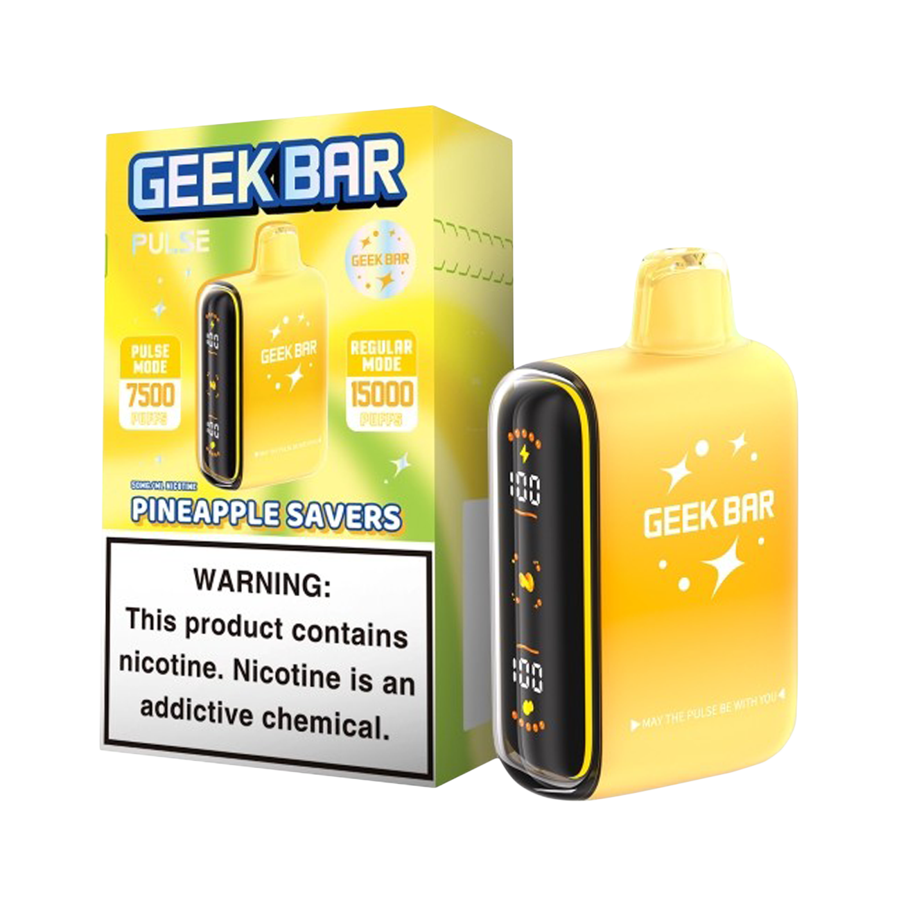 Geek Bar Pulse 15000 Disposable - Savers Edition | 15K Puffs Vape Mania Geek Bar Pulse 15000 Disposable - Savers Edition | 15K Puffs Vape Mania