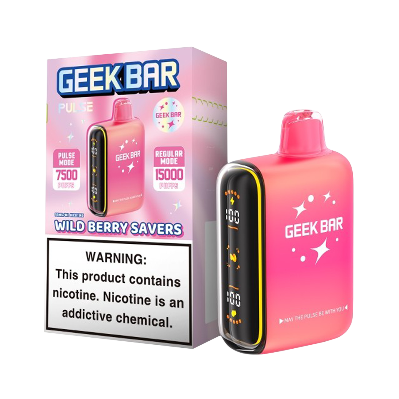 Dork Bar Pulse Vape Geek Bar Pulse X ZERO Nicotine 25K Vape – Ziip Stock  Geek Bar Pulse 15000 Disposable - Savers Edition