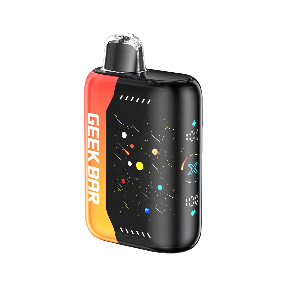 Orange Dragon flavor in Geek Bar Pulse X 25K Disposable - Meteor Edition fuses citrus and dragonfruit for a fiery vape.