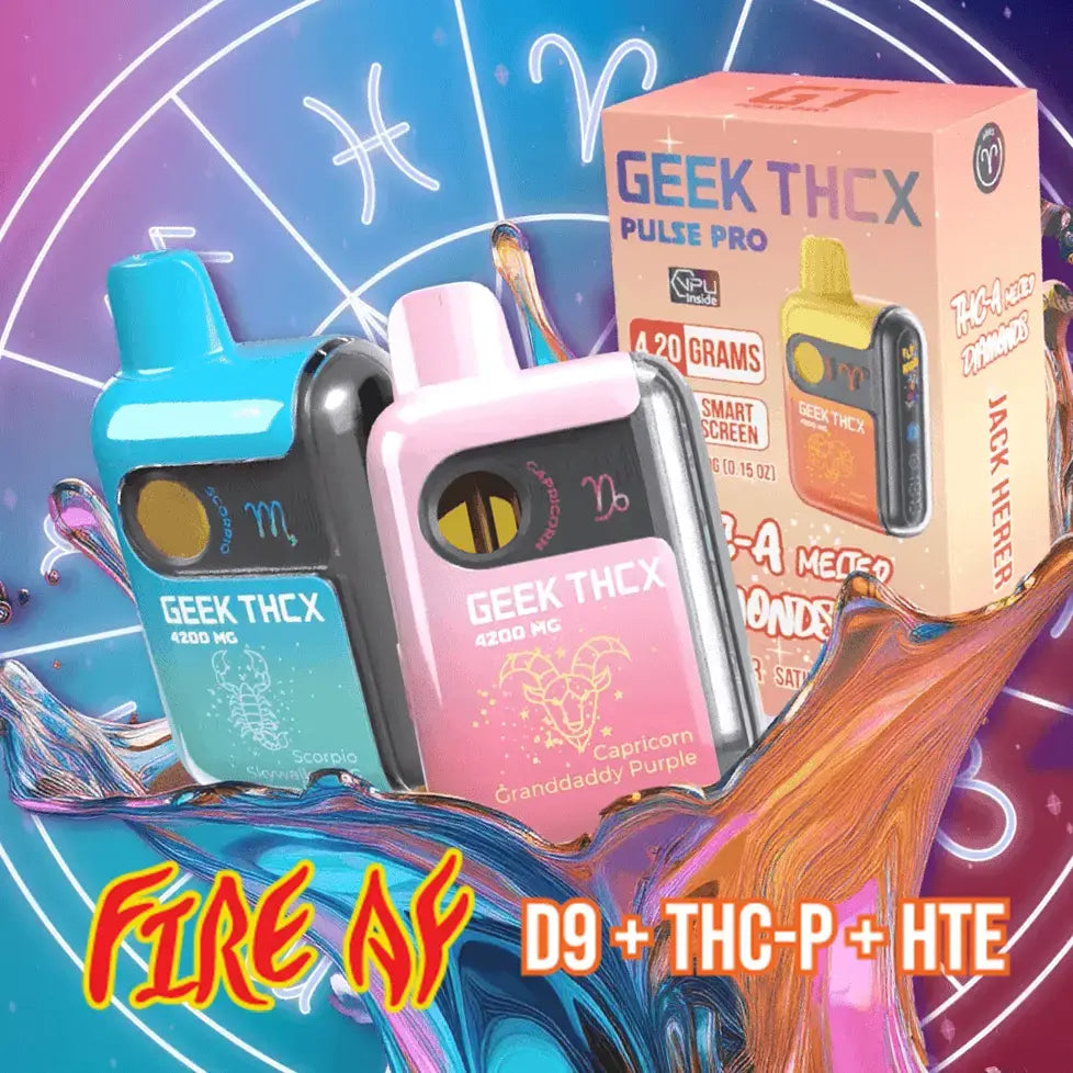 Geek THCX Pulse Pro Fire AF D9+THCP+HTE Disposable 4.2g