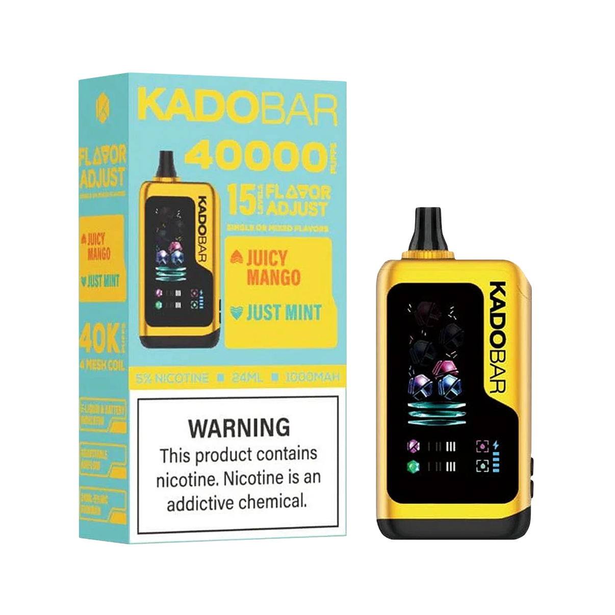 Kado Bar Flavor Adjust 40000 Disposable