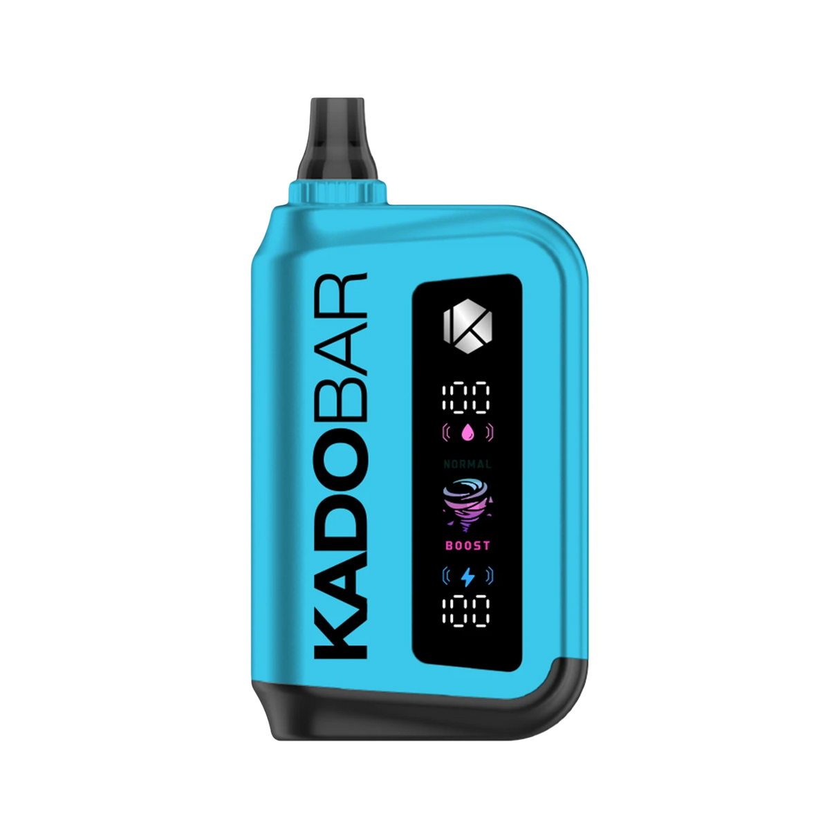 Kado Bar Rizz 25000 vape Blue Razz Ice with cold, tart berry hit