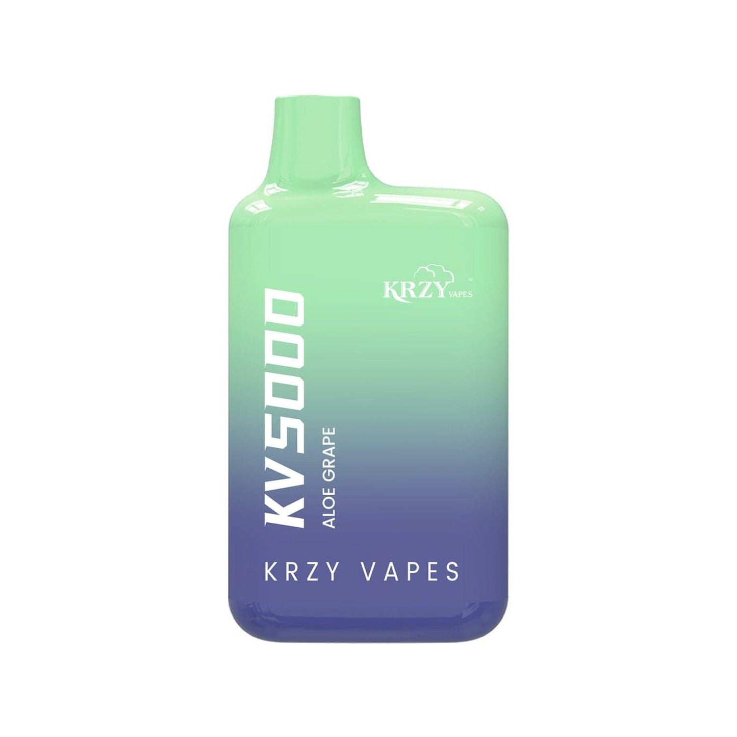 KRZY KV5000 DISPOSABLE VAPE - ALOE GRAPE - ELFBARZ - [ELF_BAR] - [EB_DESIGN]