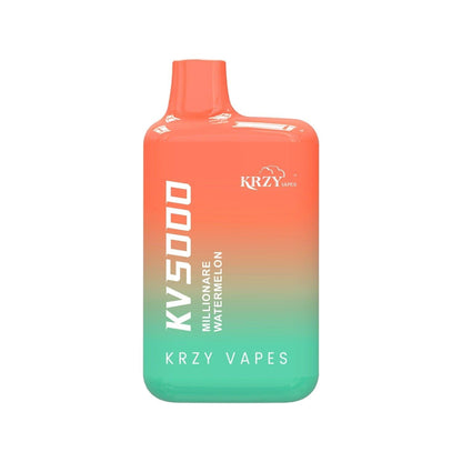 KRZY KV5000 DISPOSABLE VAPE - MILLIONAIRE WATERMELON - ELFBARZ - [ELF_BAR] - [EB_DESIGN]