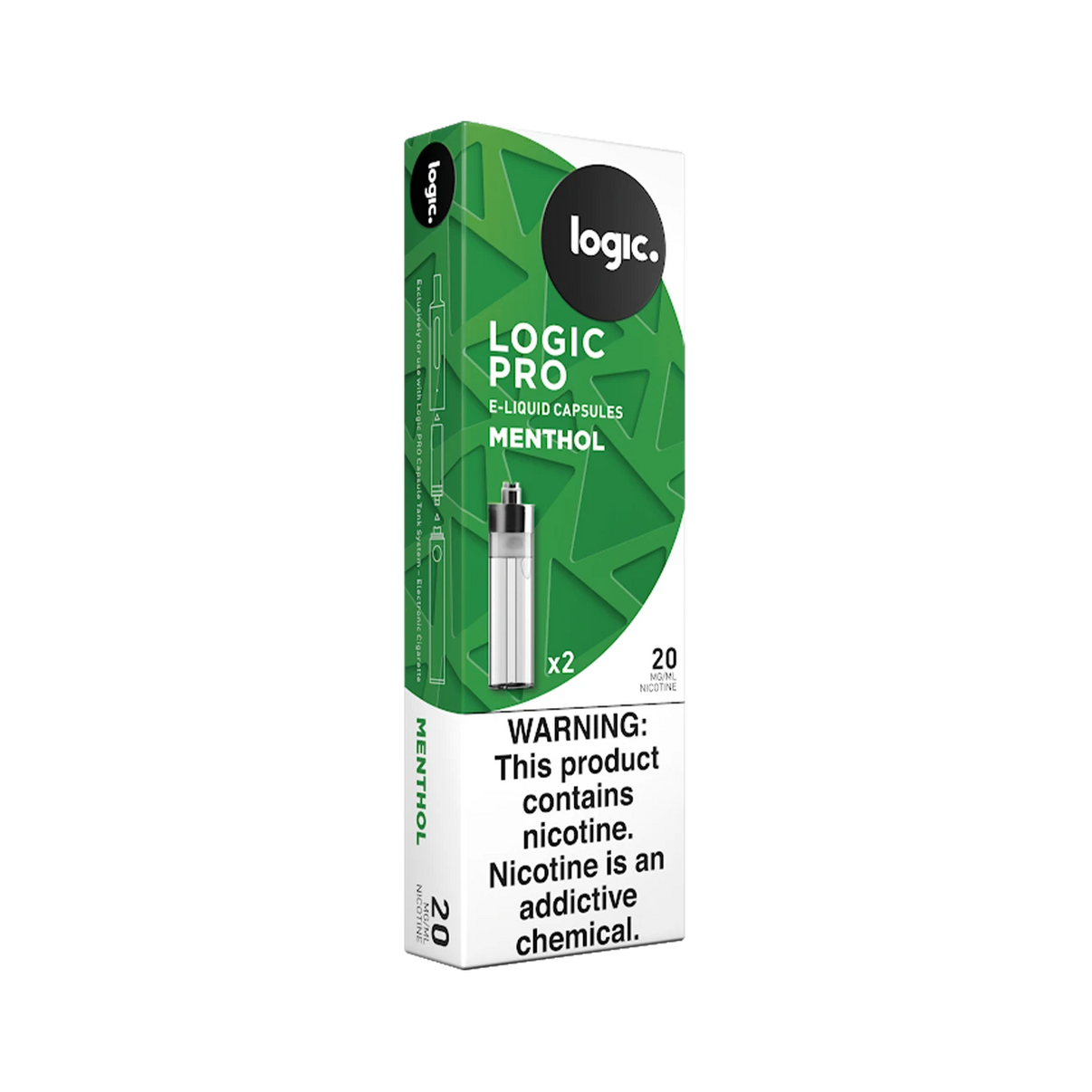 Logic Pro Capsules Tobacco Flavor - 2.0% Nicotine | Rich Classic Taste