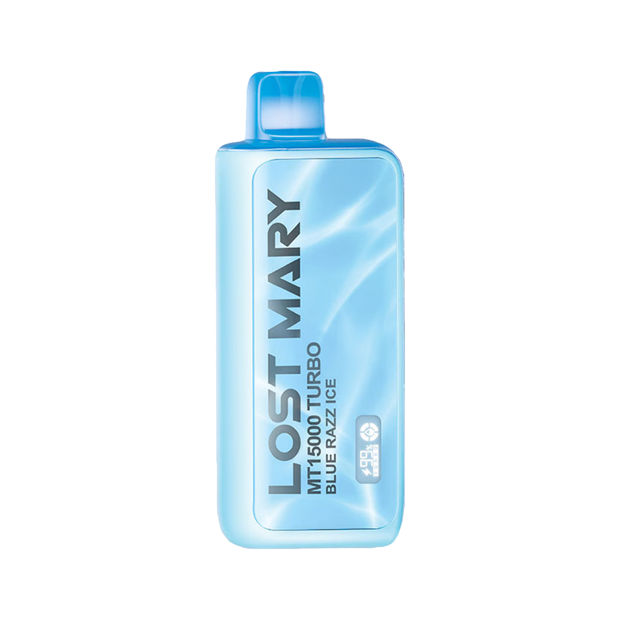 Lost Mary MT15000 Turbo Blue Razz Ice flavor – icy blue disposable with sweet berry cool finish