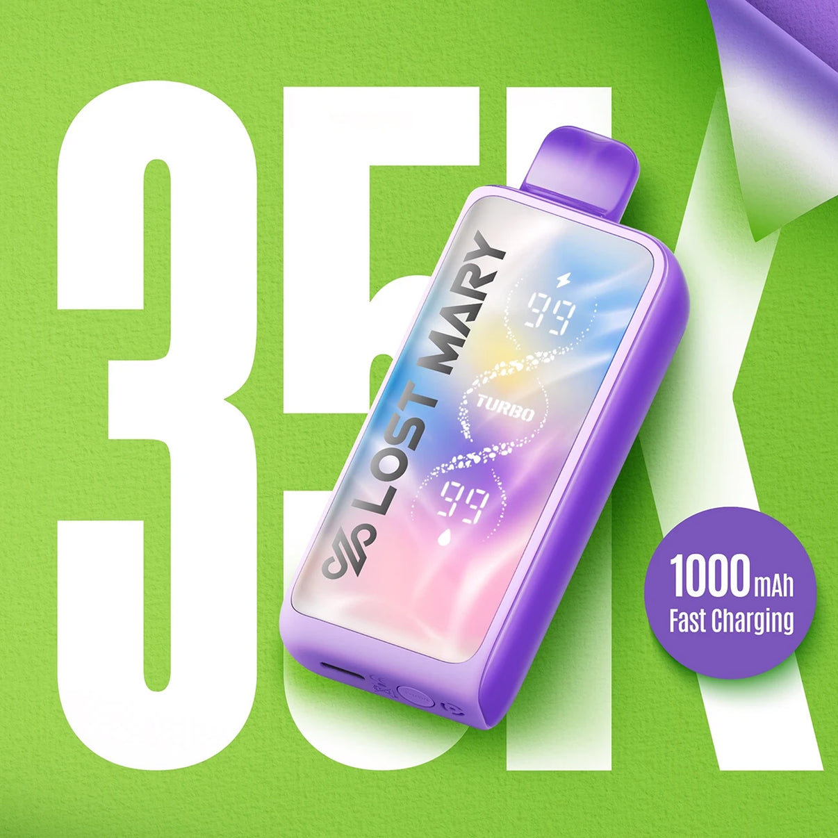 Lost Mary MT35000 Turbo Pink Lemonade Plus – Sweet and tart citrus vape flavor