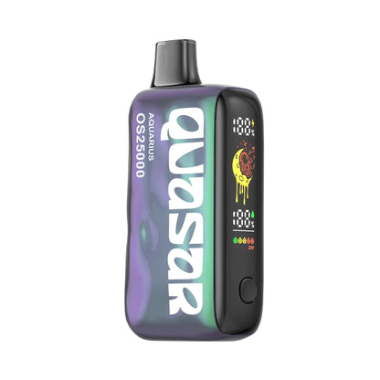 Quasar OS25000 Aquarius flavor – a refreshing tropical vape experience with cool, island-inspired vibes. Ideal for summer vaping.