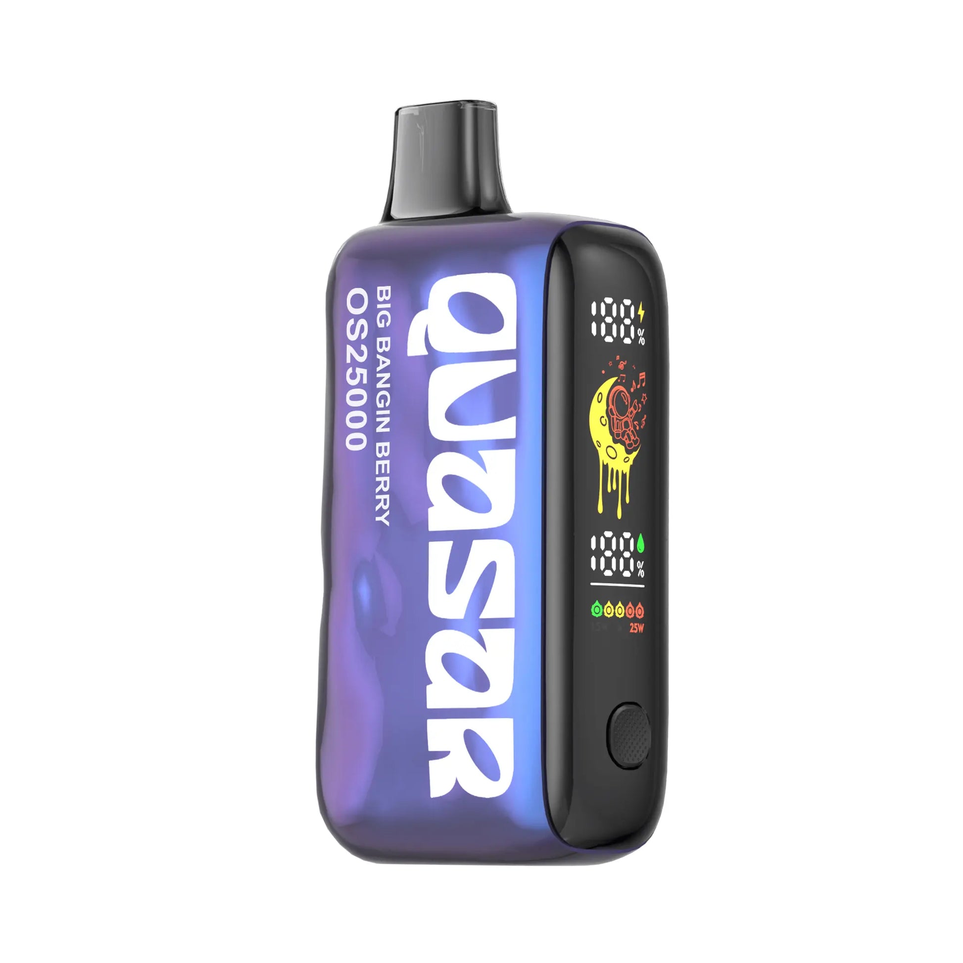 Quasar OS25000 Big Bangin Berry – an explosion of mixed berry flavors delivering a sweet and tangy vape with every puff