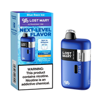 Lost Mary Ultrasonic 35k Disposable - Blue Razz Ice - blue raspberry and menthol flavor