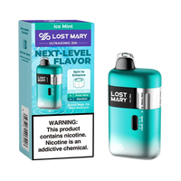 Lost Mary Ultrasonic 35k Disposable - Ice Mint - clean and crisp menthol flavor