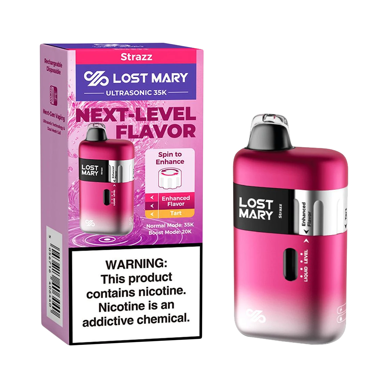 Lost Mary Ultrasonic 35K Disposable Vape | Ultrasonic & 35K Puffs  Vape  Mania