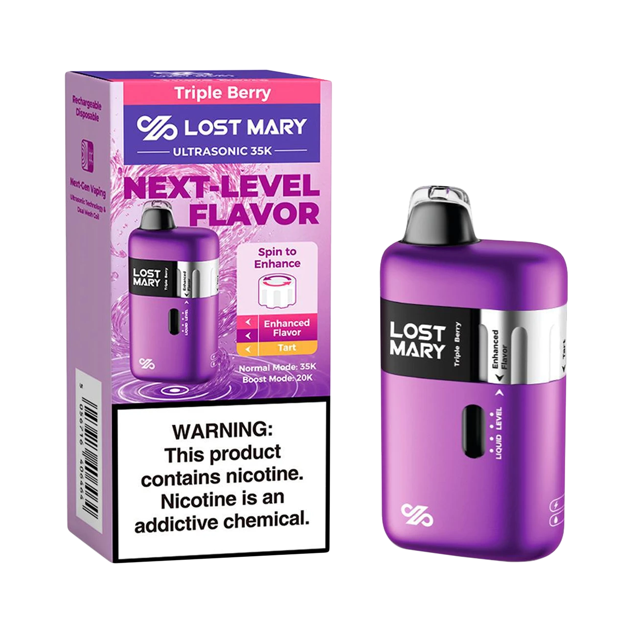 Lost Mary Ultrasonic 35K Disposable Vape