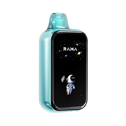 Cool Miami Mint flavor in the Rama 16000 disposable, offering a fresh tropical vaping experience.