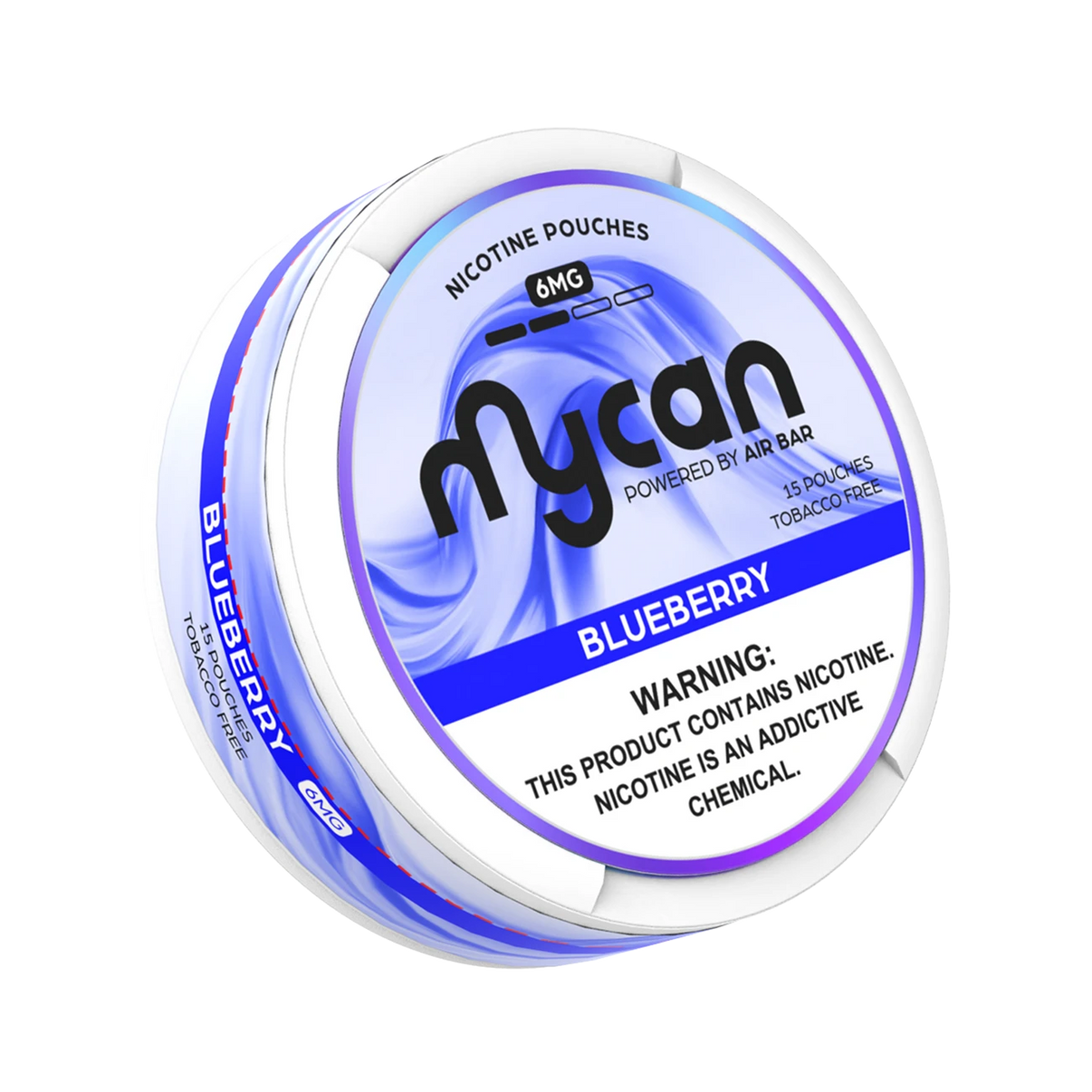 Mycan Nicotine Pouches – 6mg – Blueberry flavor
