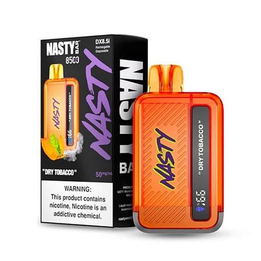 NASTY BAR DX8.5i 85000 DISPOSABLE VAPE - DRY TOBACCO - NASTY - ELFBARZ - 