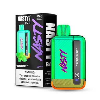 NASTY BAR DX8.5i 85000 DISPOSABLE VAPE - SPEARMINT - NASTY - ELFBARZ - 