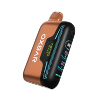 Oxbar Astro Maze 50K Disposable Vape in American Tobacco flavor – features 50,000 puffs, 900mAh rechargeable battery, 5 nicotine levels, smart LED screen, and BOOST mode