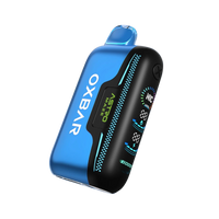 Oxbar Astro Maze 50K Blue Razzle Astro Pop vape – disposable device with 50K puffs, dual mesh coils, 3D smart screen, USB-C charging and adjustable nicotine settings