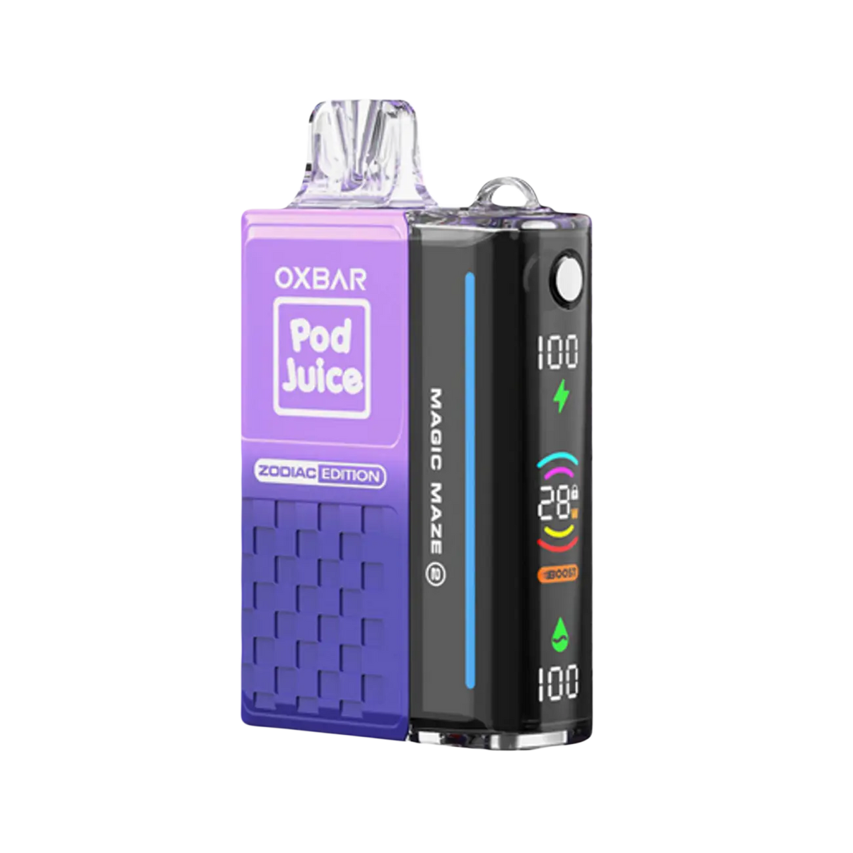 Blueberry Muffin Oxbar x Pod Juice Magic Maze delivers bakery-style flavor with sweet blueberry notes.