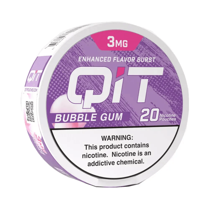 QIT NICOTINE POUCH 20CT CAN 6-PACK