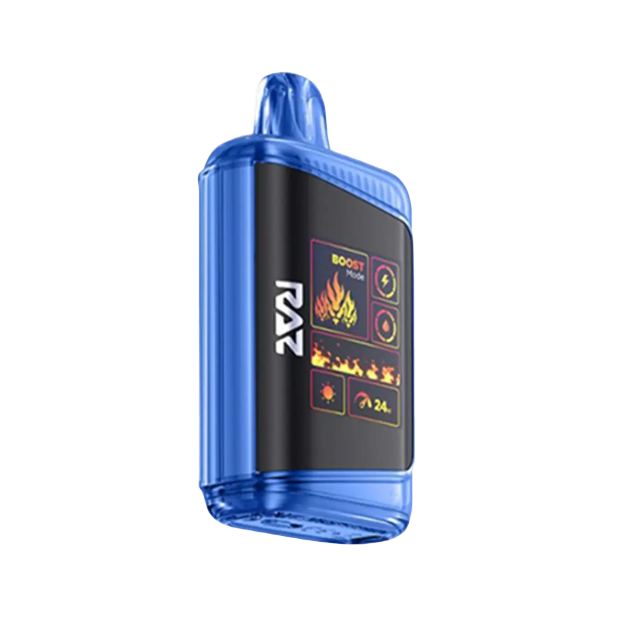 Blue Razz Ice RAZ LTX (DC25000) Disposable delivers tangy blue raspberry with icy menthol freshness.