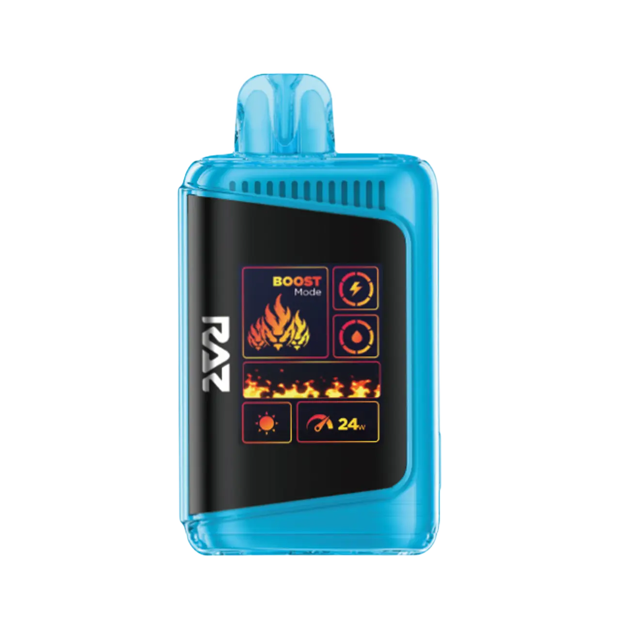 Indulge in the juicy blend of Blueberry Watermelon with RAZ LTX 25K Zero Nicotine flavors. A fruity escape at the best price near you.