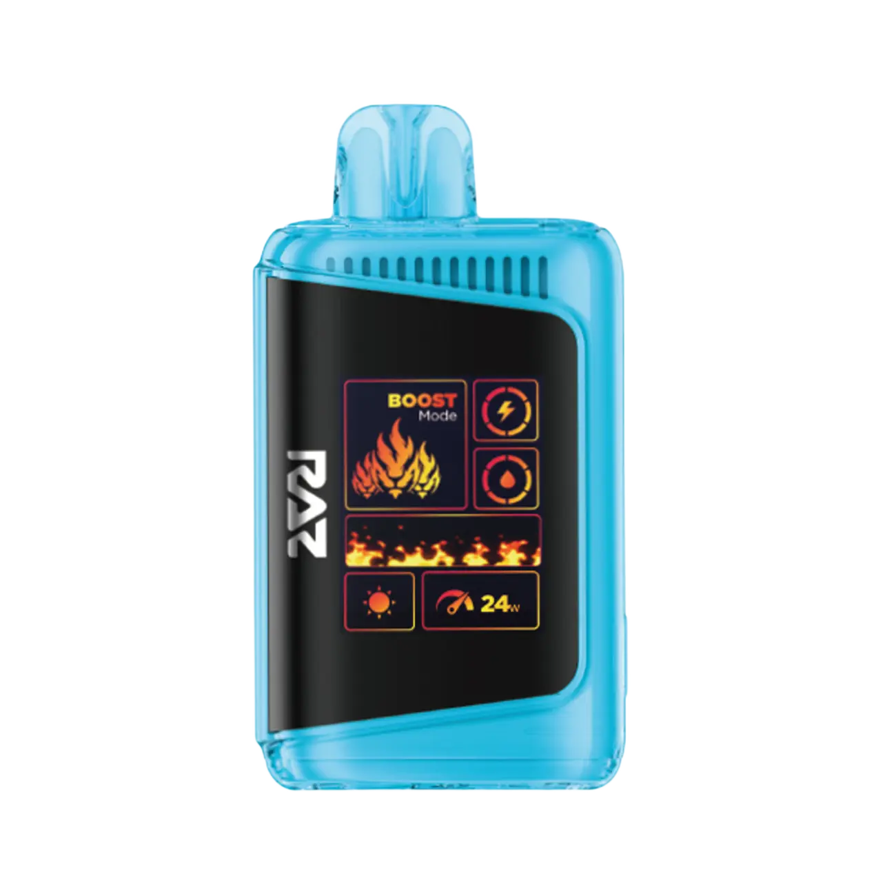 Discover the vibrant Razzle Dazzle flavor in the RAZ LTX 25K Zero Nicotine vape. A bold choice for flavor enthusiasts near you.