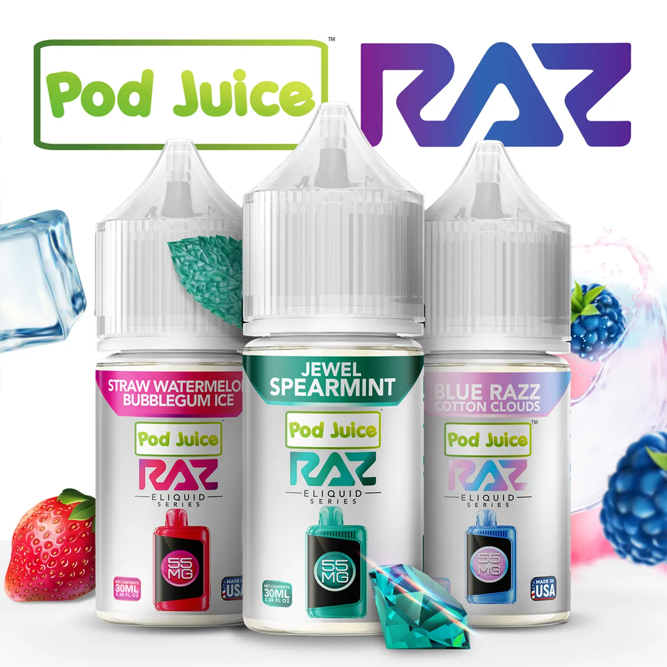 Polar Ice Raz Vape Polar ICE by Pod Juice x RAZ LTX 100mL Menthol Vape Juice Giant Vapes Polar Ice Raz Vape Polar ICE by Pod Juice x RAZ LTX 100mL Menthol Vape Juice Giant Vapes