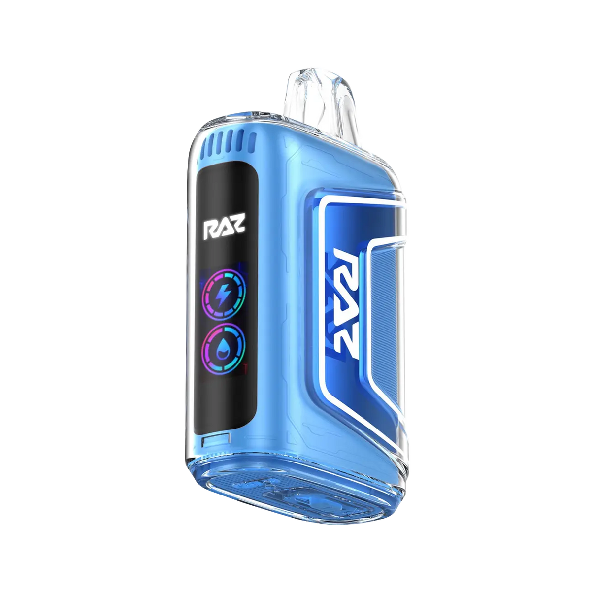 Blue Raz Ice RAZ TN9000 flavors bring tangy blue raspberry with icy coolness for a refreshing draw.