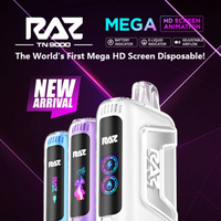 RAZ TN9000 disposable vape with 9,000 puffs and a wide range of bold, icy, fruity, and dessert-inspired RAZ TN9000 flavors.